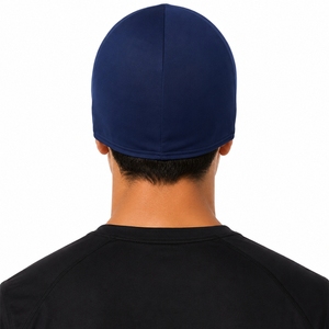 Bonnet de bain unisexe en silicone, ajustement confortable, élastique en spandex, accessoire de maillot de bain pour adulte, extensible et doux, service OEM, bonnet de bain imperméable - Product Image 5