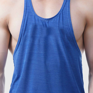 Camiseta sin Mangas Personalizada de Alta Calidad para Hombre, Talla Grande, Transpirable, Cuello Redondo, Deportiva, para Correr, Hacer Ejercicio, Estilo Casual - Product Image 3