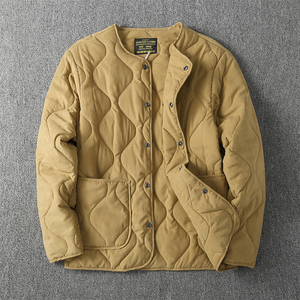 Chaqueta de Caza Amekaji Vintage M65 para Hombre, Nueva, Color Caqui, Gruesa, con Múltiples Bolsillos, Acolchada, de Manga Larga, para Invierno - Product Image 2