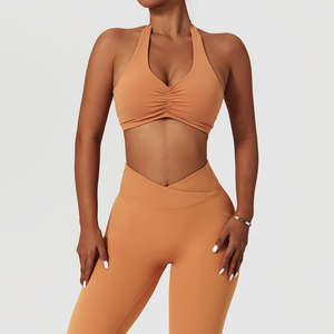 Conjunto de Yoga Personalizado OEM, Ropa Deportiva Elástica en 4 Direcciones, Fabricante, Suministro al por Mayor - Product Image 4