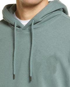 Novedades, Sudadera con Capucha Informal Negra para Hombre, de Algodón, con Estampado Personalizado por Transferencia de Calor, Corte Regular, Estilo Urbano, Ecológica para Invierno - Product Image 4
