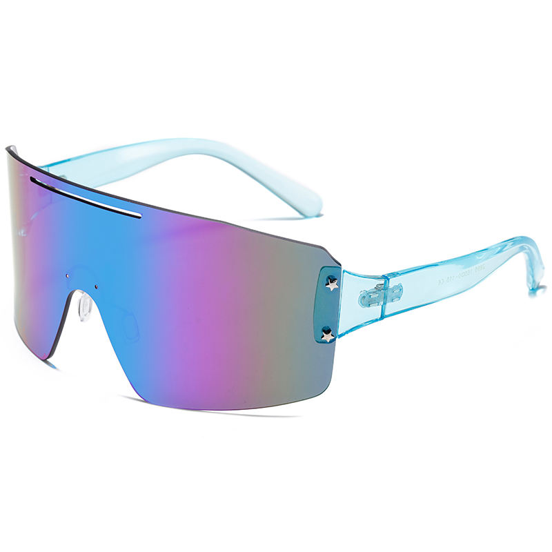 C1: Blue/ Blue Purple Mirror