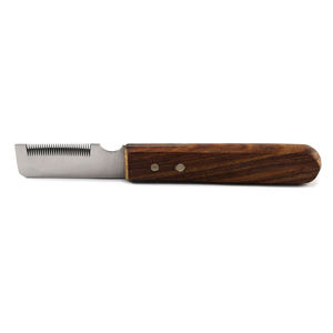 <b>Dog</b> Professional Stripping Knife Pet Grooming Stripping Knife with Wooden Handle - Product Image 2