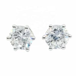 Mayoristas de alta calidad 925 plata esterlina 1ct solitario rodio plateado moda lujo 925 conjuntos de joyas de plata para mujeres - Product Image 3