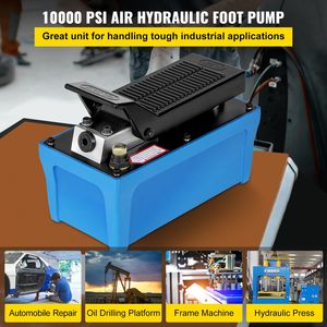 Pompa Idraulica ad Aria con Serbatoio da 1/2 Gallone, 10000 PSI, Attacco NPT da 3/8 e 6 Pollici, Azionamento a Pedale - Product Image 2