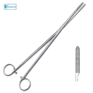 Pinzas de Esponja Pelkmann 6flowers, Instrumento Médico Modelo F6-301, Certificado CE, Acero Inoxidable de Alta Calidad, Clase II Quirúrgica - Product Image 1