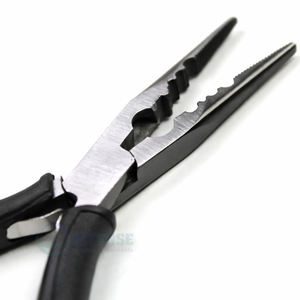 Pince à extensions capillaires professionnelle durable pour l'installation, le retrait et le serrage de nano et micro anneaux – Équipement de salon - Product Image 5