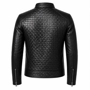 Chaqueta de Cuero Elegante para Hombre, Material Genuino de Primera Calidad, Acabado Suave y Cómodo, Prenda Exterior Informal Moderna, Chaqueta de Cuero de Lujo - Product Image 6