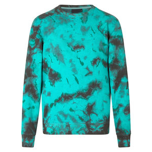 Sudadera con capucha de alta calidad para hombre, con cuello redondo, efecto tie-dye, de secado rápido y estilo perfecto, a precio razonable y con servicio OEM. - Product Image 1