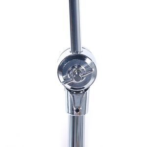 Supporto per Piatti Regolabile e Pieghevole in Argento con Braccio e Adattatore per Percussioni, Realizzato in Ferro Resistente - Product Image 6