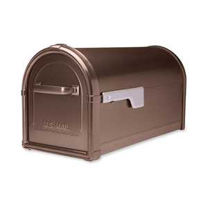 Boîte aux lettres murale de style Art Déco en métal de qualité supérieure, en acier galvanisé du Vietnam, personnalisable avec logo, pour journaux et colis - Product Image 2