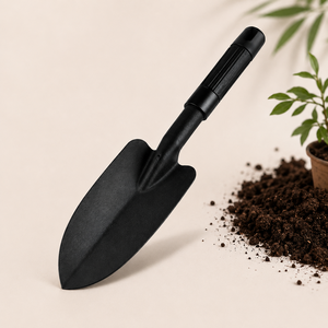 High Quality <b>Mini</b> Pointed Garden Shovel Lightweight Steel <b>Hand</b> Shovel for Gardening Nursery Camping and Outdoor Use - Product Image 1