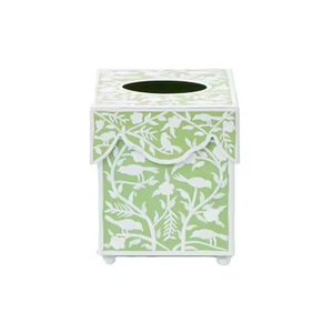 Porte-boîte à mouchoirs en os incrusté sur mesure, boîte à mouchoirs traditionnelle faite à la main par Perfect Enterprises - Product Image 4