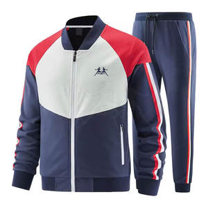 Survêtement de sport ajustable avec fermeture éclair intégrale et pantalon fuselé, confort optimal - Product Image 3