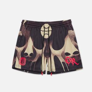 Short en maille personnalisé avec cordon de serrage à la taille, sérigraphie sublimée, short en maille avec logo, séchage rapide, nouvel arrivage - Product Image 1