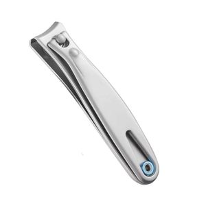 Lanyard Hole <b>Nail</b> Clipper Silver Stainless Steel Professional Finger Trimmer Portable Manicure Personal Care Grooming Device - Product Image 2