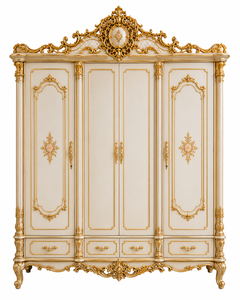 Suite de chambre à coucher style Maharaja Cal King, lit à baldaquin de luxe en teck massif sculpté à la main, style Maharaja, pour les États-Unis - Product Image 5