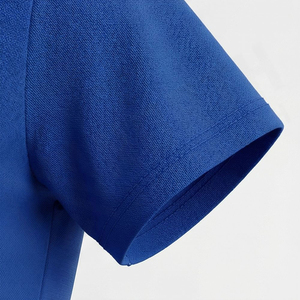 Women's Solid Blue Crew Neck Short Sleeve <b>T</b>-<b>Shirt</b> Regular Fit 100% Cotton Jersey Breathable Casual All Seasons Wear - Product Image 3