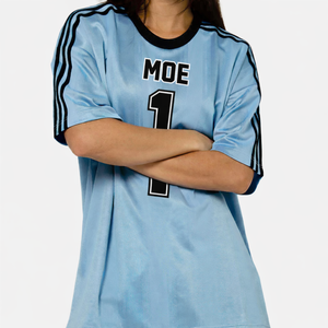 Camiseta Deportiva de Fútbol Americano Extra Grande, Unisex, Transpirable, 100% Poliéster, Antibacteriana, Sublimada, BY BS - Product Image 1