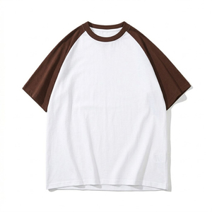 เสื้อยืดแขนสั้นผู้ชาย คอตตอนพรีเมียม คอกลม ลำลอง แขนสั้น ไม่มีลาย สกรีนโลโก้ได้ - Product Image 5