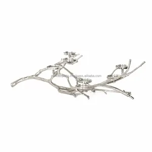 Bougeoir de luxe avec verre de cristal détaillant l'esthétique de décor pour la décoration intérieure par Zahid Exports Inde grand grossiste - Product Image 5