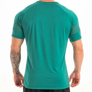Camiseta Deportiva de Secado Rápido, Corte Regular, Cuello Redondo, Elástica, Color Sólido, Transpirable, Ecológica, 100% Algodón, Deportiva, para Trabajar - Product Image 5