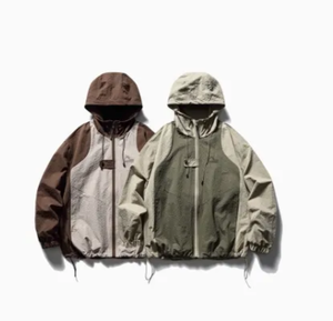 Breathable Lightweight Windbreaker <b>Jacket</b> for <b>Men</b> Outdoor Hiking <b>Running</b> Travel Casual Waterproof Hooded <b>Jacket</b> - Product Image 1