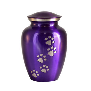 Urnas de cremación de estilo único Diseño hecho a mano Urnas de cremación de metal Memorial funerario Cenizas para adultos Urnas de cremación de metal de latón - Product Image 2