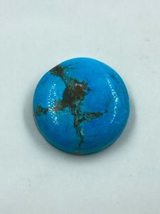 Piedra Preciosa Suelta de Howlite Turquesa de Forma Redondeada, Hermosa Piedra de 24.61 Quilates de la Mejor Calidad para la Fabricación de Joyas - Product Image 2