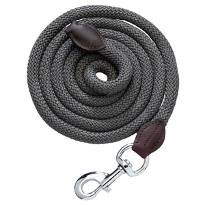 Customized Nylon Horse Lead Rope Green Braided with Metal <b>Snap</b> <b>Hooks</b> - Product Image 3
