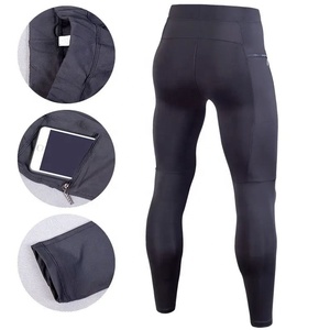 Pantalones de Compresión Deportivos para Hombre con Logotipo Personalizado, con Tela Elástica para Rutinas de Ejercicio Diarias - Product Image 6