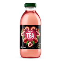 Thé glacé à la menthe citronnée de la marque RITA, 500 ml, bouteille en verre de haute qualité, produit vietnamien, prêt à boire, certifié HALAL et FSSC