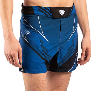 Pantalones Cortos de Lucha Premium con Costuras Reforzadas, Cintura Flexible y Ajuste Ajustable, Ideales para Entrenamientos de Boxeo y MMA - Product Image 2