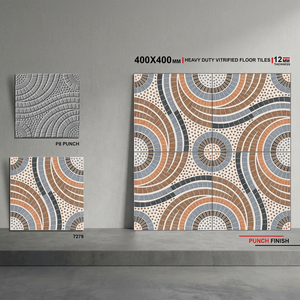 Precio Barato Proveedor al por mayor Digital 400X400mm Porcelana Diseño 40X40 cm Estacionamiento Cerámica Edificio al aire libre Baldosas - Product Image 3