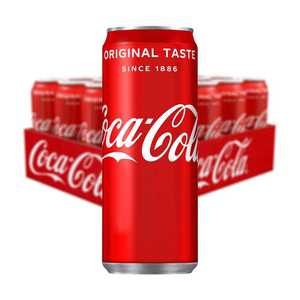 Coca-Cola Sabor Original, Lata de 250 ml, Paquete de 24, Bebida Refrescante, Venta al por Mayor, Caja para Supermercados, Eventos, Suministro para Fiestas, Oferta Especial 24 - Product Image 1