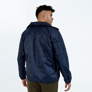 Chaqueta Cortavientos para Hombre, Transpirable, Ligera, Impermeable, con Capucha, Informal, Deportiva, con Cierre, Moda Urbana, OEM, Marca Privada - Product Image 2