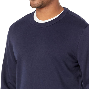 Blank Design <b>Men's</b> Sweatshirts Basics Cotton Blended Round Neck Jogging Exercising Weightlifting Bodybuilding Workout Sweatshirt - Product Image 5