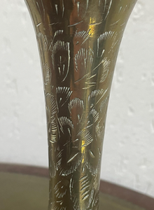 <b>Brass</b> Golden Plated Hand Carved Contemporary Design Large Flower Vase Home Decorative Trendy Luxury Anniversary Tabletop <b>Pot</b> - Product Image 4