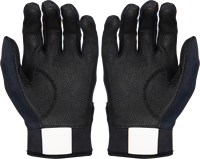 Gants de frappeur de baseball en cuir de qualité supérieure, fermeture auto-agrippante, antidérapants, soutien flexible pour la main, protection rembourrée de la paume