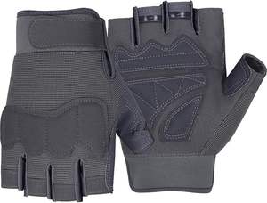 Fabricant de gants de chasse tactiles haut de gamme, logo personnalisé, OEM, approvisionnement en gros, imperméables, isolés thermiquement, demi-doigts, pour l'extérieur - Product Image 3