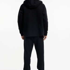 Venta Directa de Fábrica, Sudaderas Unisex con Capucha, 100% Algodón, Talla Grande, Color Sólido, Logotipo Frontal, Sudaderas con Capucha para Otoño, Personalizadas - Product Image 1