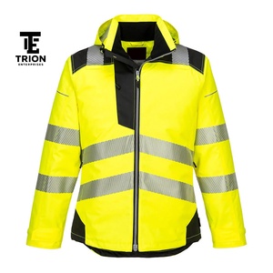 Chaquetas de Seguridad Premium para Hombre con Tiras Reflectantes, Ropa de Trabajo Ligera y Cómoda para Trabajadores de Construcción Vial y de Almacén - Product Image 1