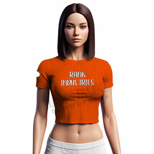 Service OEM, vente en gros et marque privée de t-shirts crop top pour femmes - Product Image 1