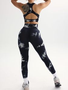 Ensemble de vêtements de sport pour femmes, léger, uni, séchage rapide, pour entraînement, fitness, course à pied, yoga, vêtements de yoga personnalisés, fournisseur OEM, confortable - Product Image 5