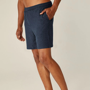 Pantalones Cortos de Verano 405G con Cordón Ajustable, Estilo Vintage, Tejido Grueso, Ropa Urbana Moderna, Unisex, Color Negro - Product Image 3