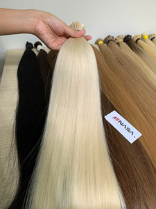 Cabello Humano Virgen 100% de Alta Calidad con Punta Plana, de un Solo Donante, Súper Doble Trama, Vietnamita, Precio Mayorista, NASA Vietnam - Product Image 4