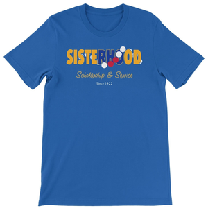 เสื้อยืด Sigma Gamma Rho Sisterhood Scholarship Service สีน้ำเงิน เสื้อยืดผู้หญิง แขนสั้น ลายกราฟิก เสื้อลำลอง แฟชั่น เสื้อผ้าสั่งทำพิเศษ - Product Image 2