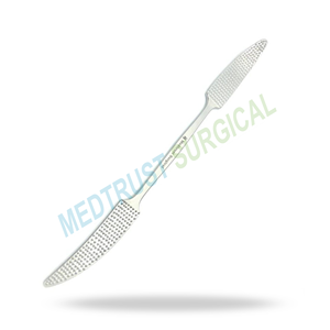 เครื่องมือผ่าตัดกระดูกแบบสองด้าน ขนาด 10.5 นิ้ว ตะไบกระดูกสำหรับศัลยกรรมกระดูก ทำจากสแตนเลส ชุดเครื่องมือผ่าตัด - Product Image 3