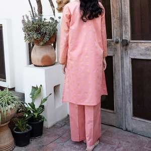 PS4019สูท cambric พิมพ์ลายสกรีนผู้หญิง2ชิ้น - Product Image 1