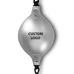 Équipement d'entraînement de boxe, MMA et kickboxing, ballon de vitesse réflexe couleur argent, service OEM, du plafond au sol. - Product Image 1